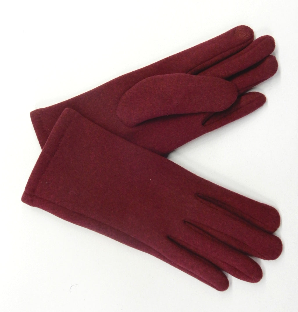Clarina Handschuhe  bordeaux