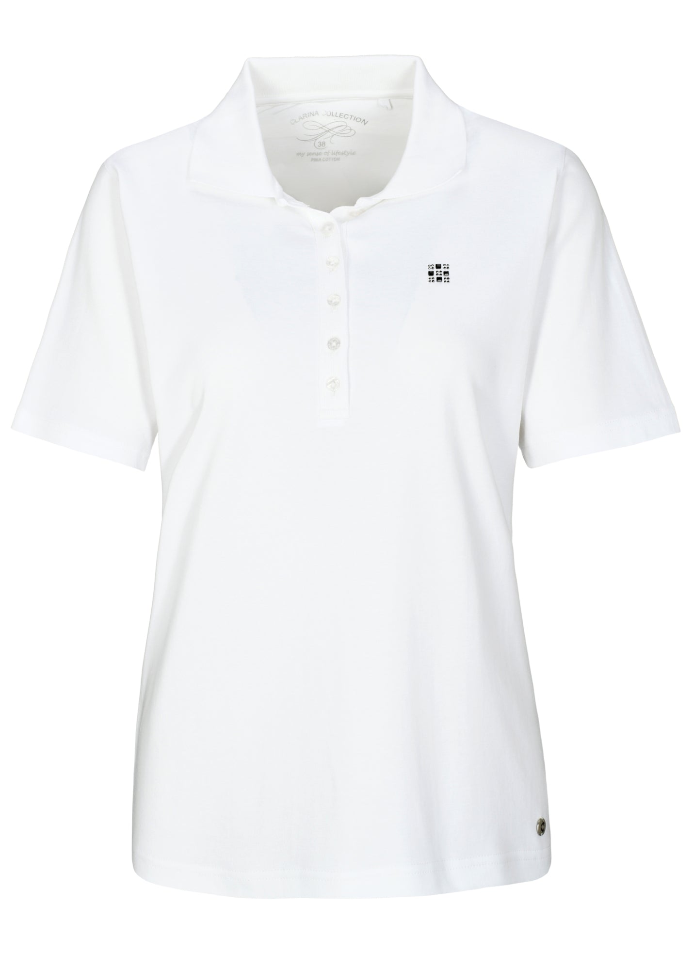 Clarina Poloshirts  weiß