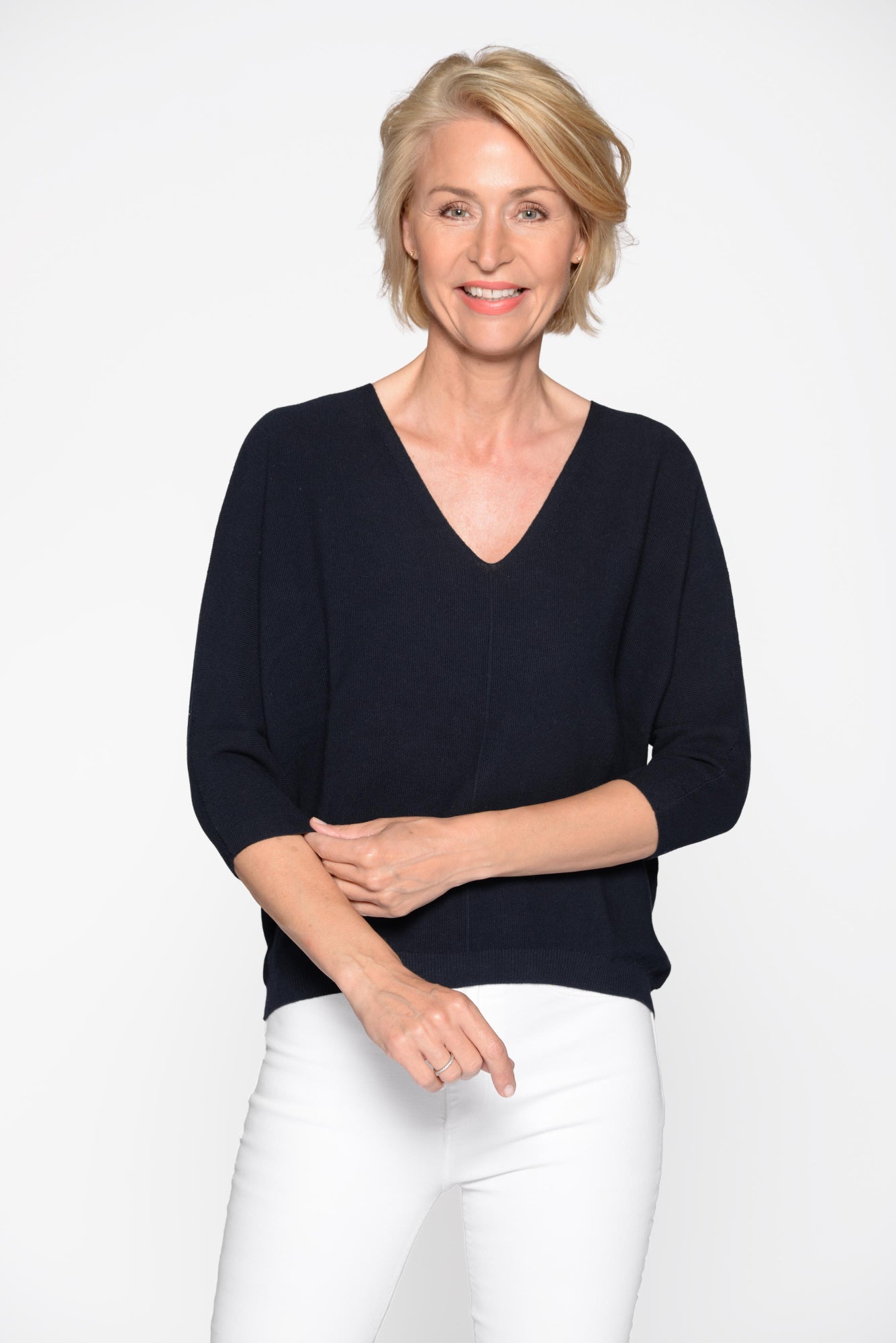 Clarina Pullover  dunkelblau