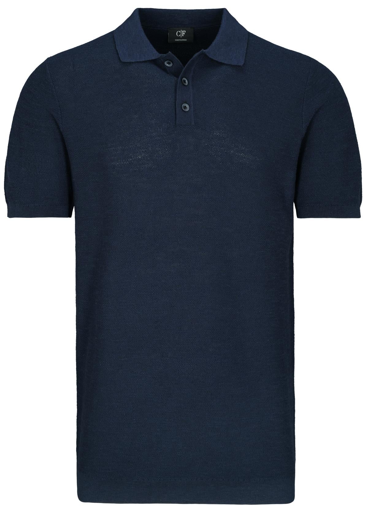 Commander Poloshirts  dunkelblau