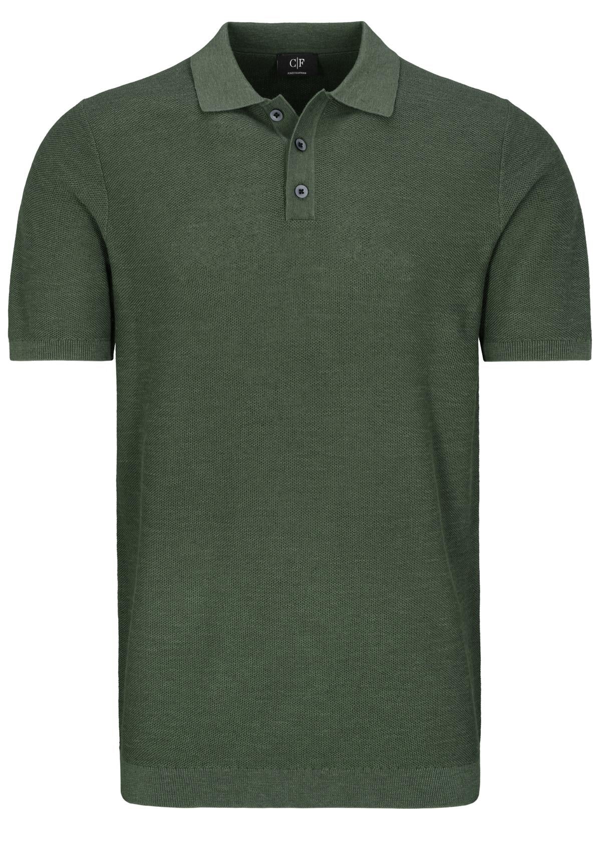 Commander Poloshirts  grün