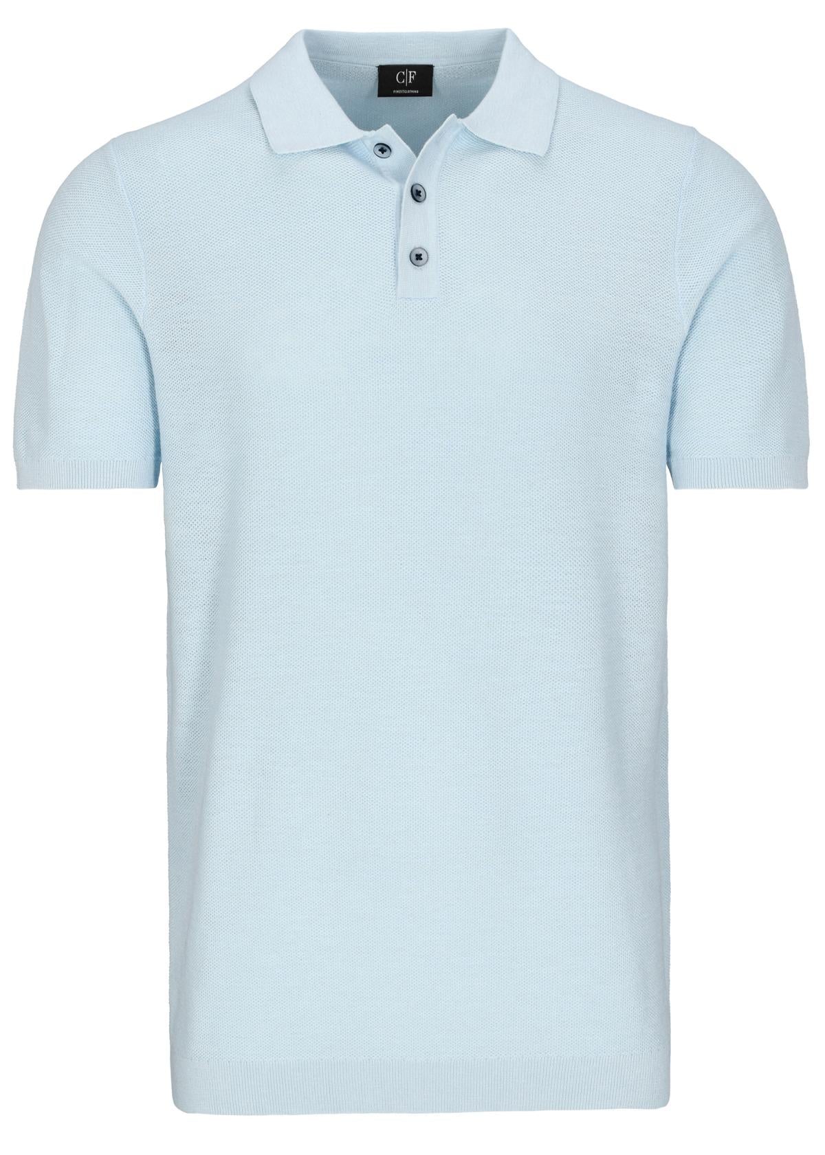 Commander Poloshirts  hellblau