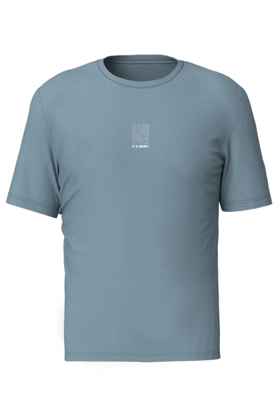 Cube T-Shirts  blau