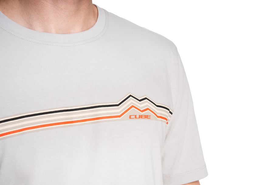 Cube T-Shirts  grau