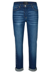 Doris Streich Skinny, Slim  dunkelblau