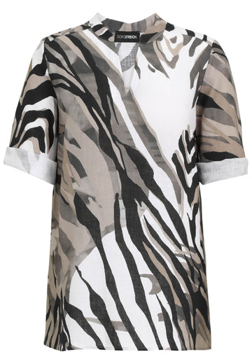 Bluse aus softem Leinen