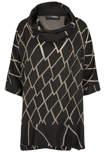 Bluse mit Grafik-Print