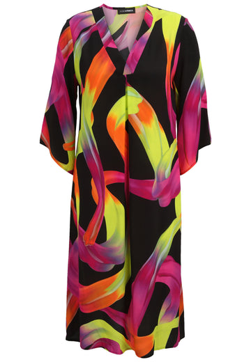 Kleid mit Grafik-Print
