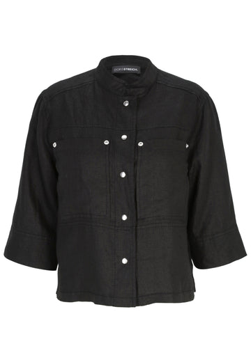 Leinen-Jacke