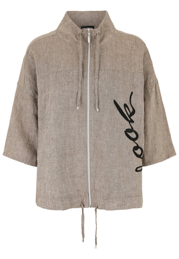 Leinen-Jacke