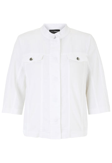 Leinen-Jacke