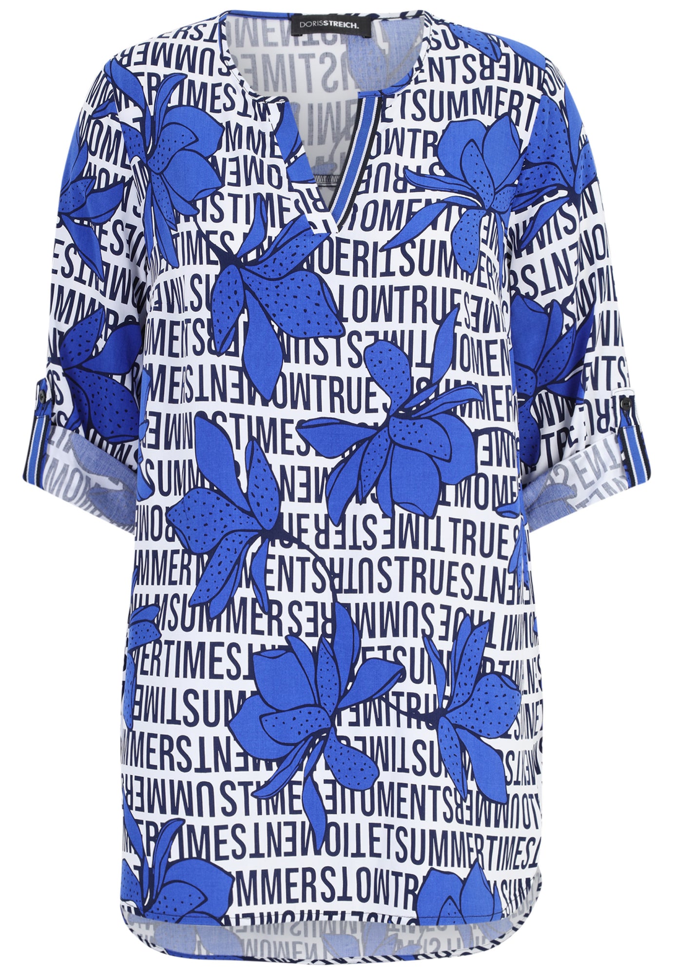 Doris Streich Blusen  blau
