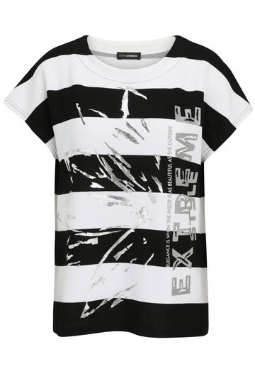Shirt-Pulli mit Streifenmuster