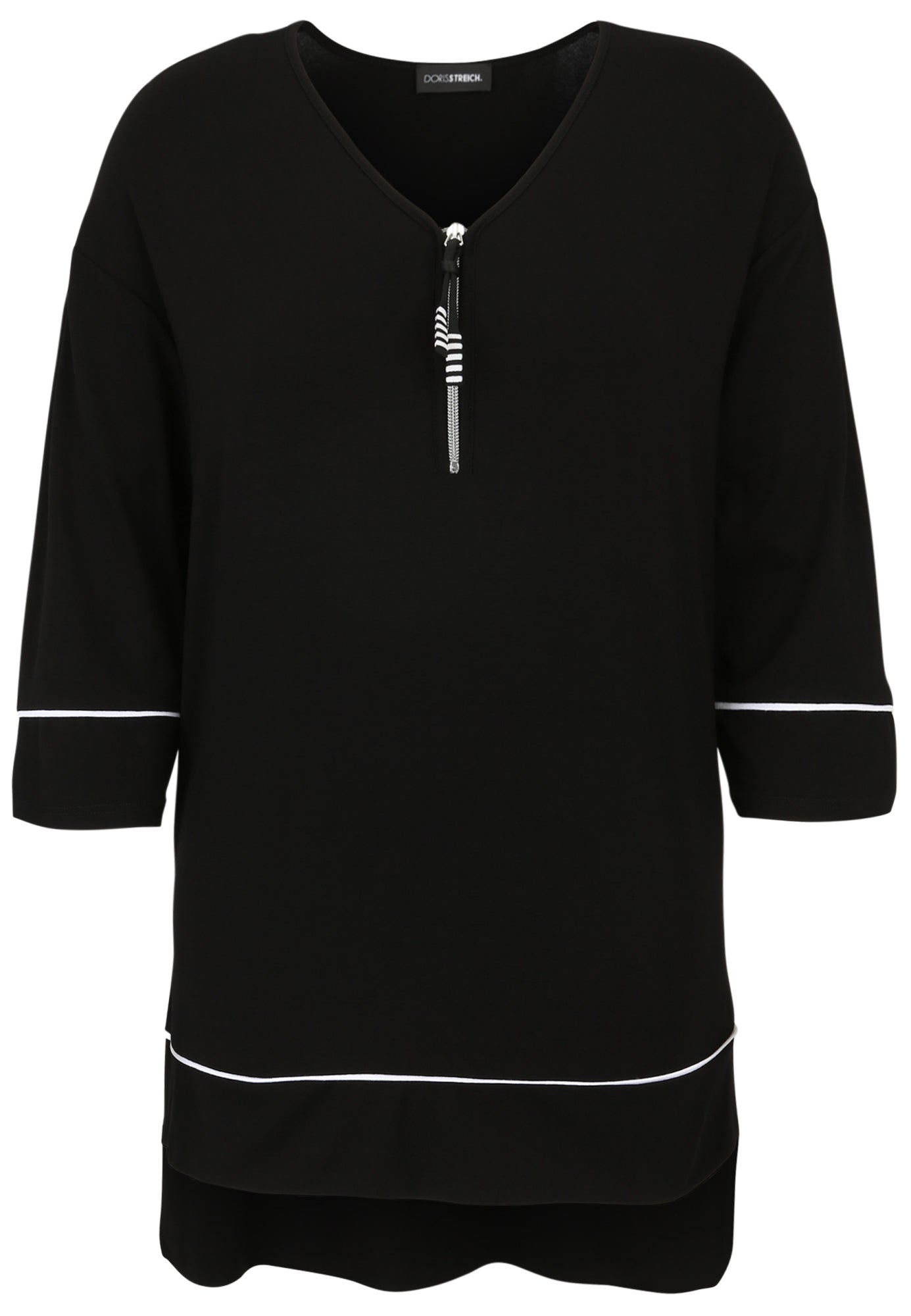 3/4-Shirts  schwarz