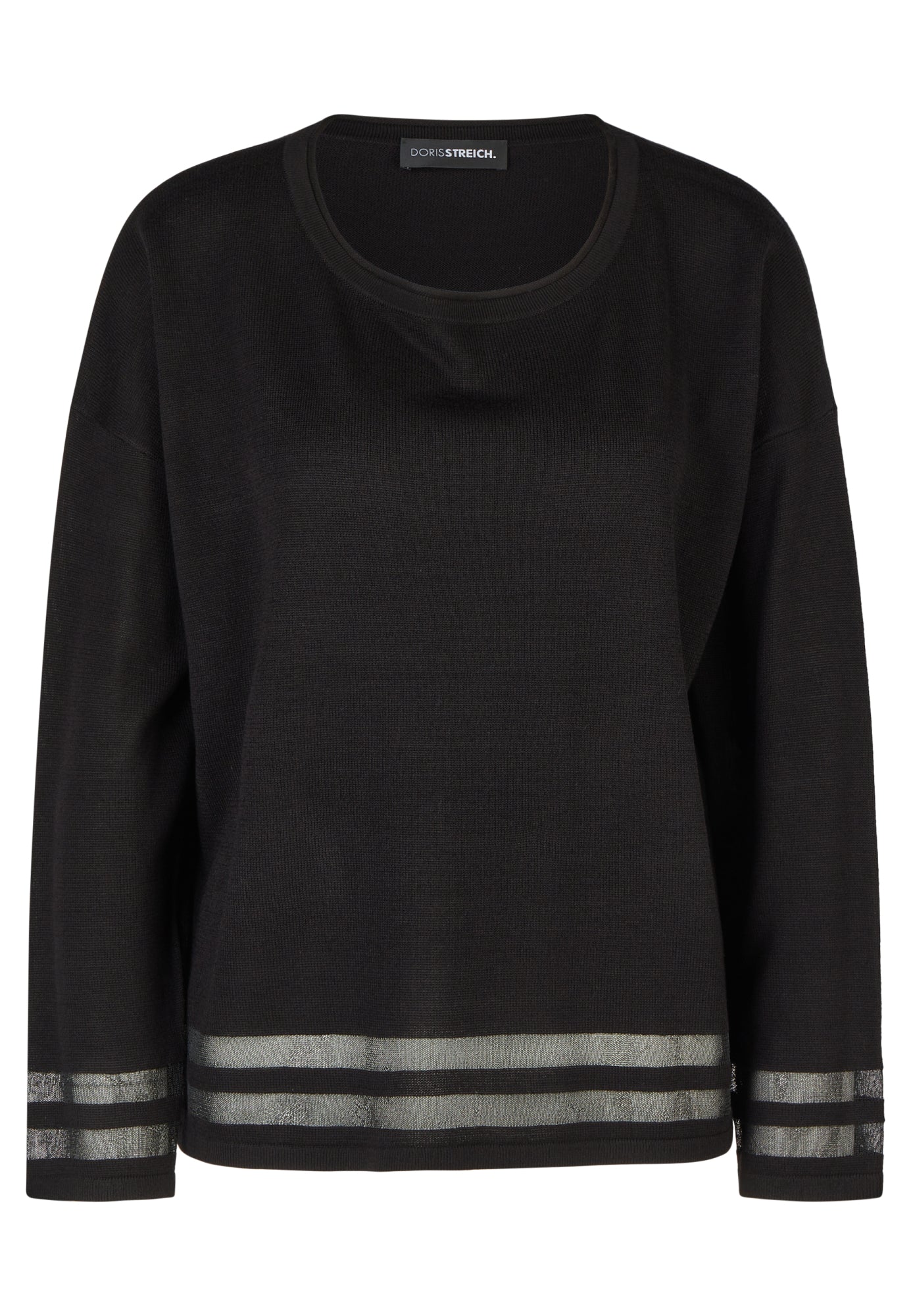 Doris Streich Pullover  schwarz