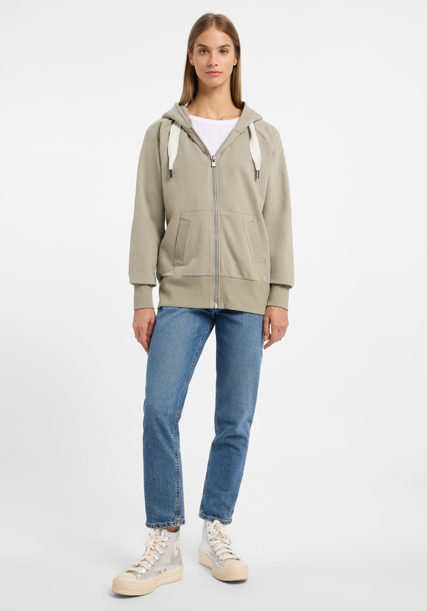 ELBSAND Shirtjacken  beige