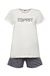 Esprit Pyjamashirts  weiß