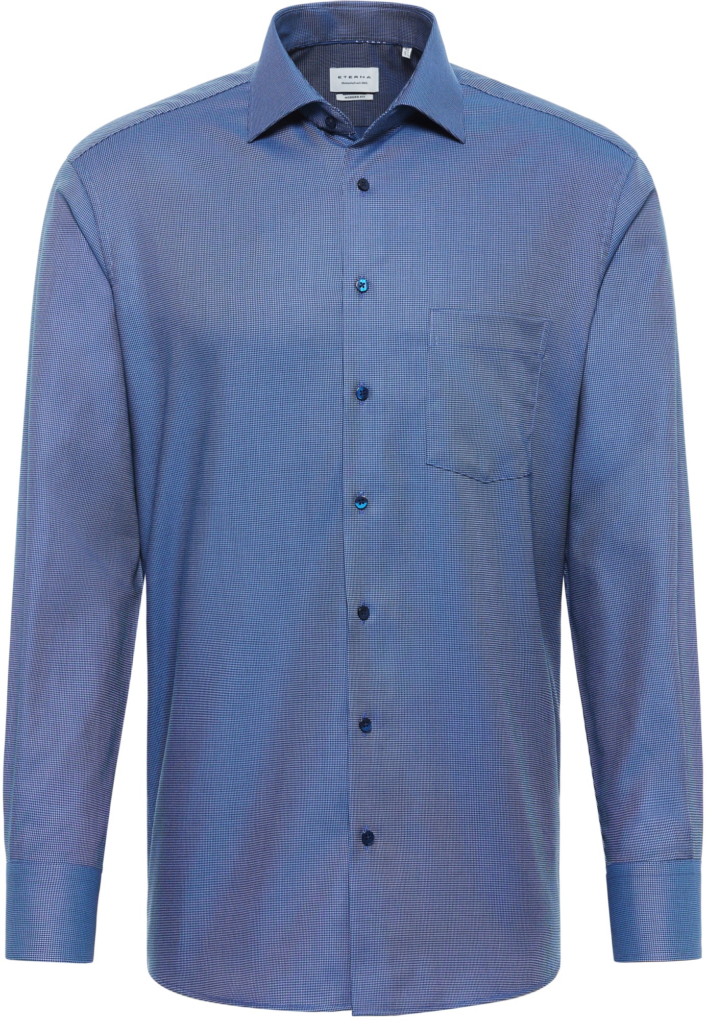 Eterna Hemden  blau