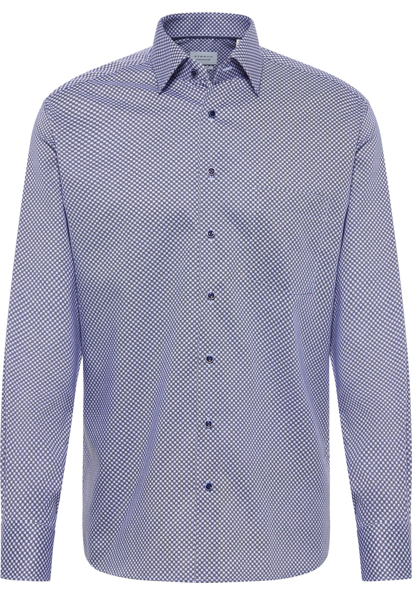 Eterna Hemden  blau