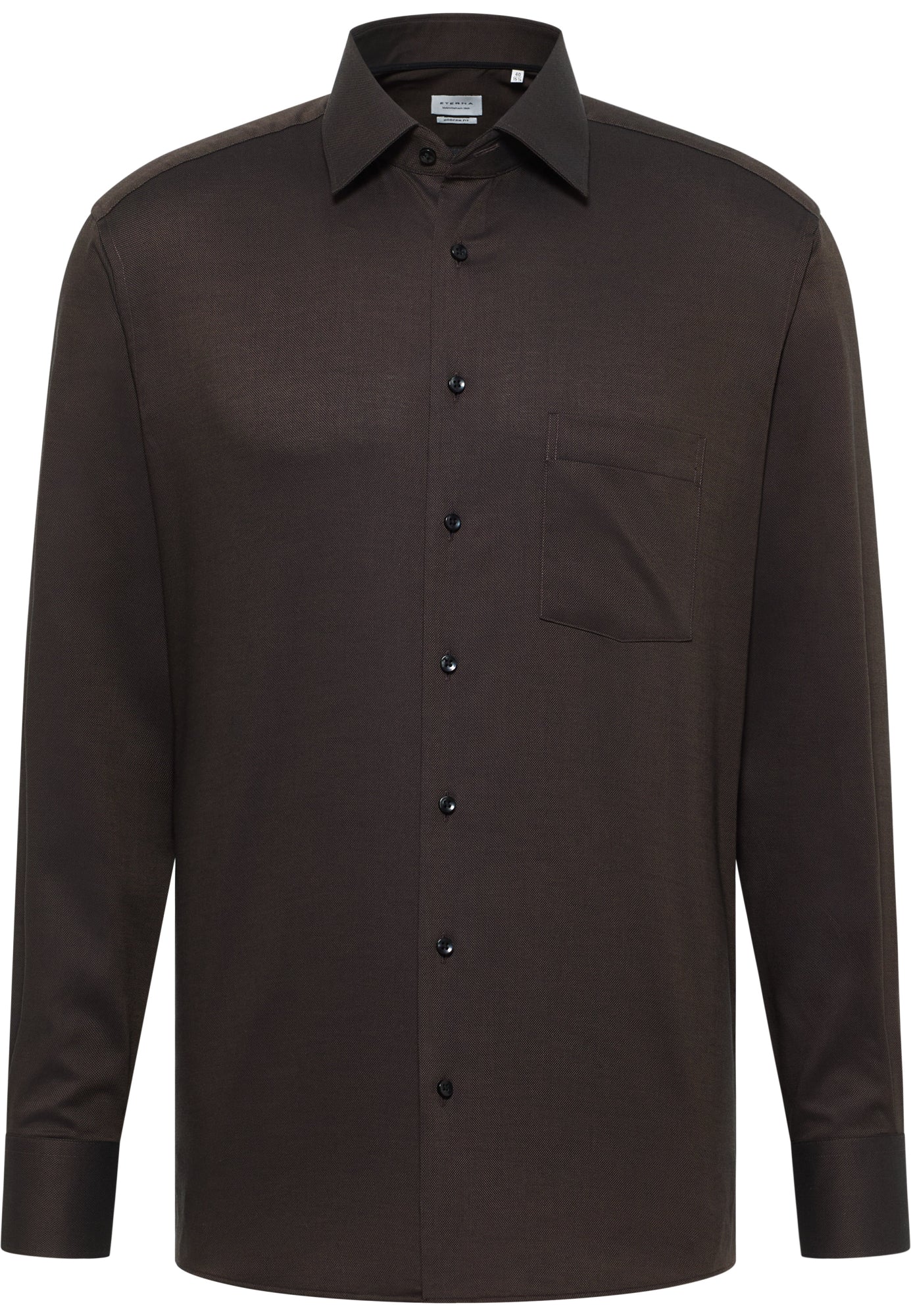 Eterna Hemden  braun