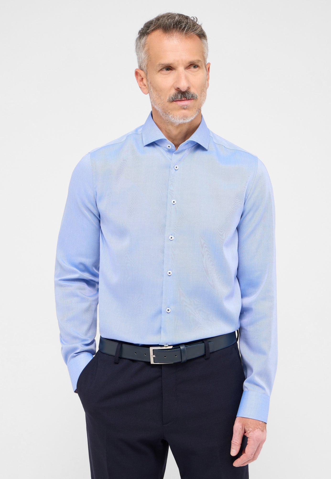 Eterna Hemden  blau