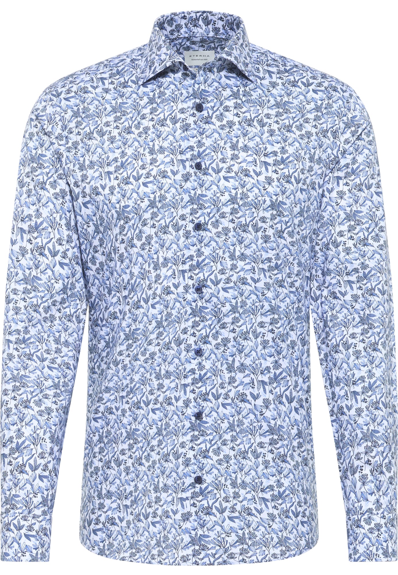 Eterna Hemden  blau