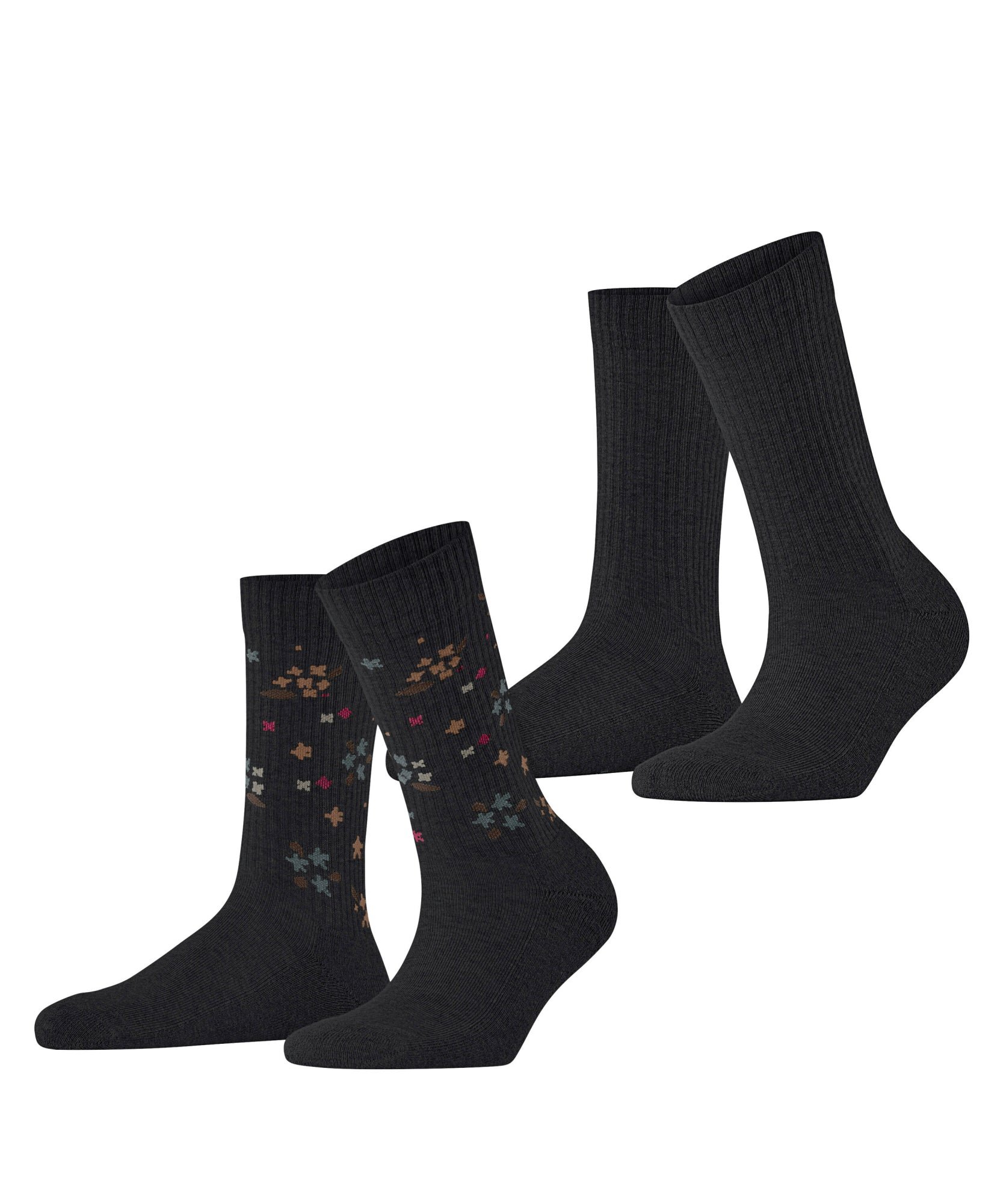 Falke Socken  schwarz