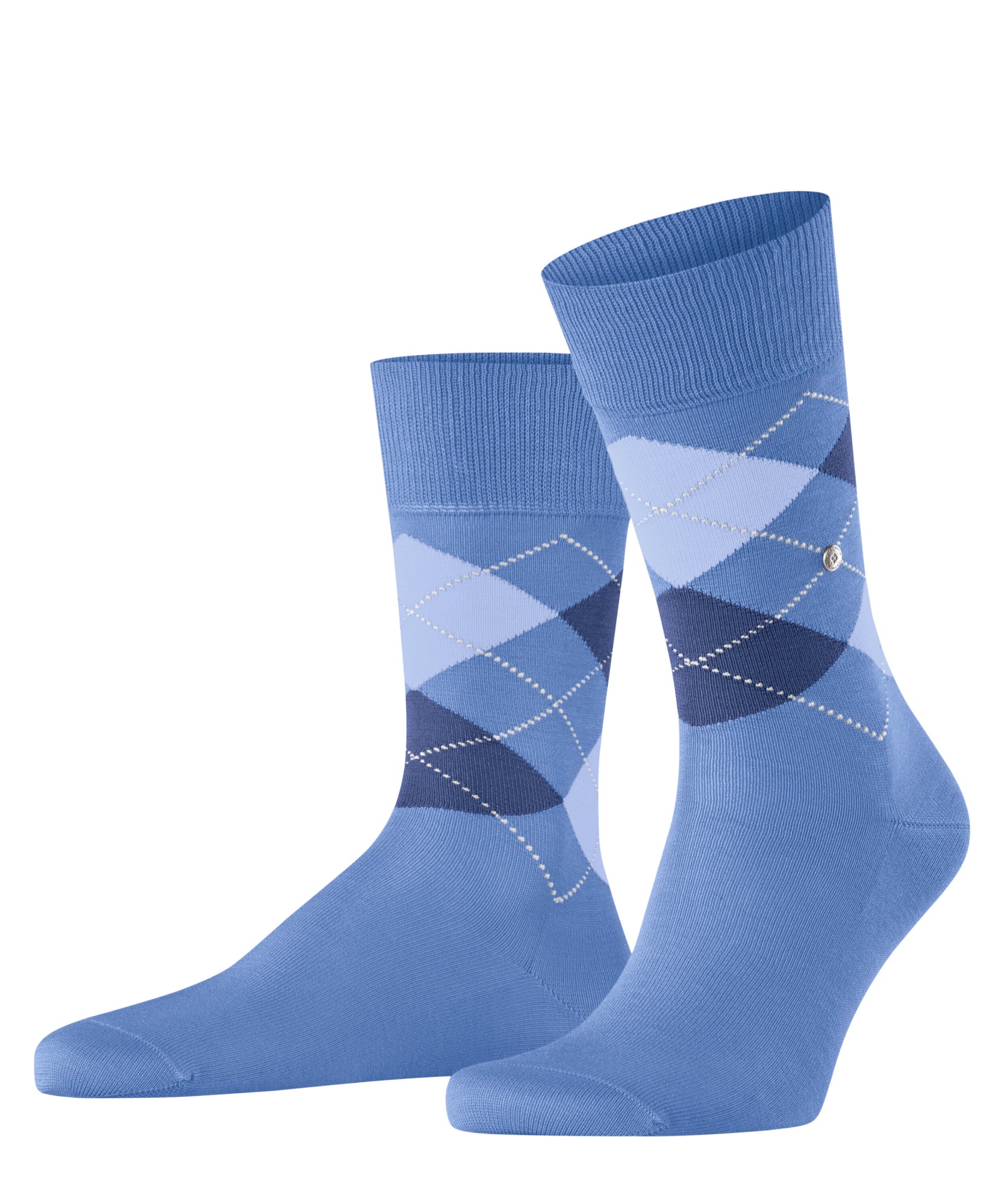 Falke Burlington Socken  blau
