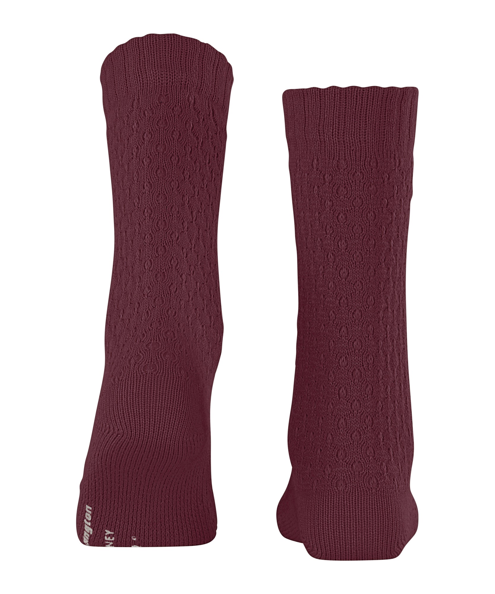 Falke Burlington Socken  bordeaux