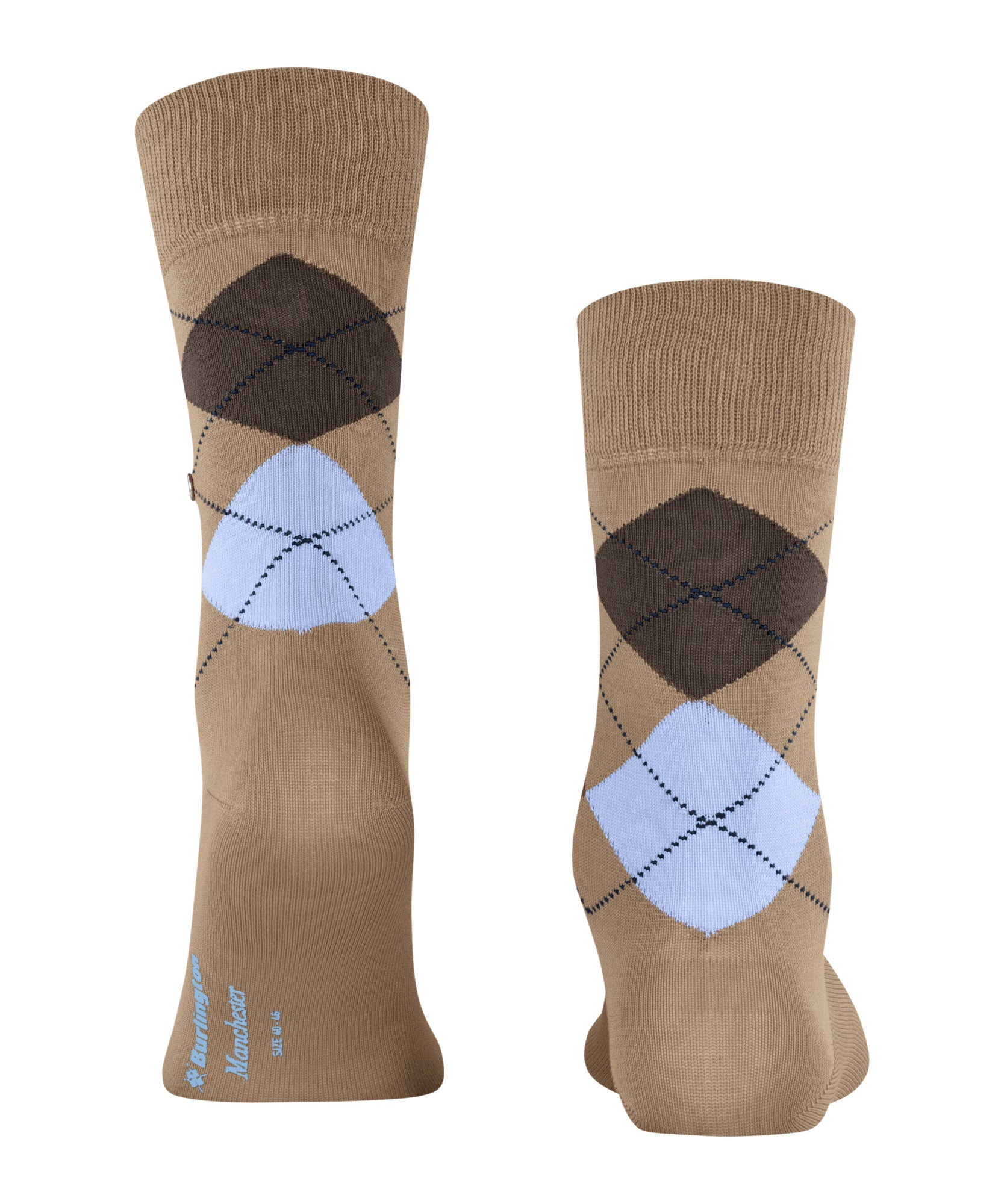 Falke Burlington Socken  braun