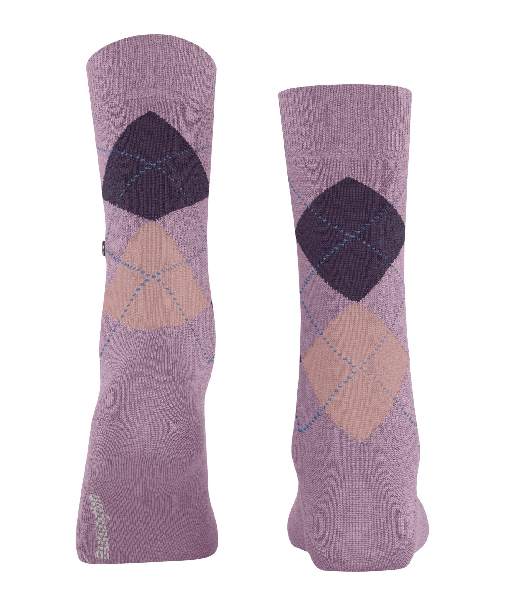 Falke Burlington Socken  lila