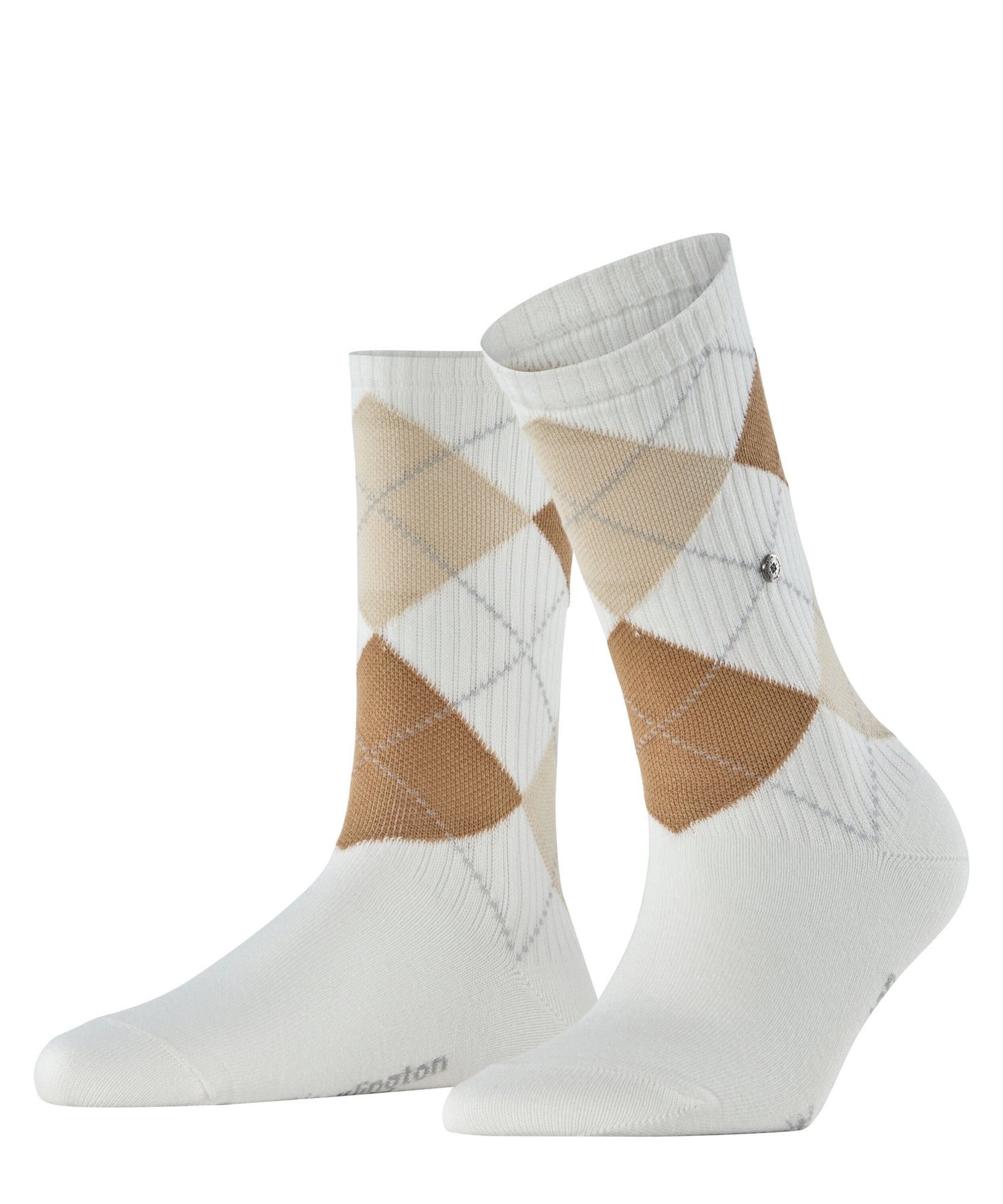 Falke Burlington Socken  weiß