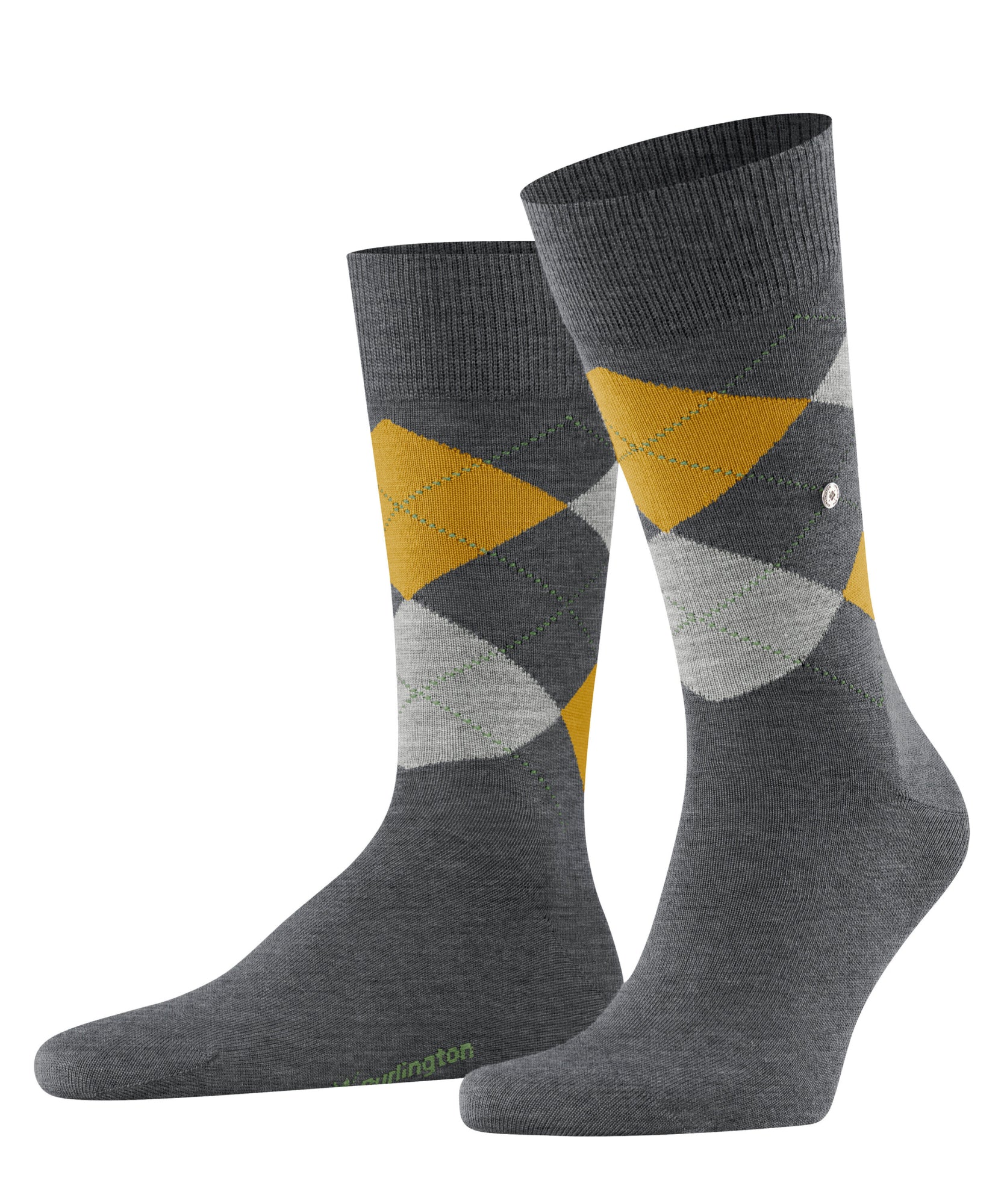 Falke Burlington Socken  dunkelgrau