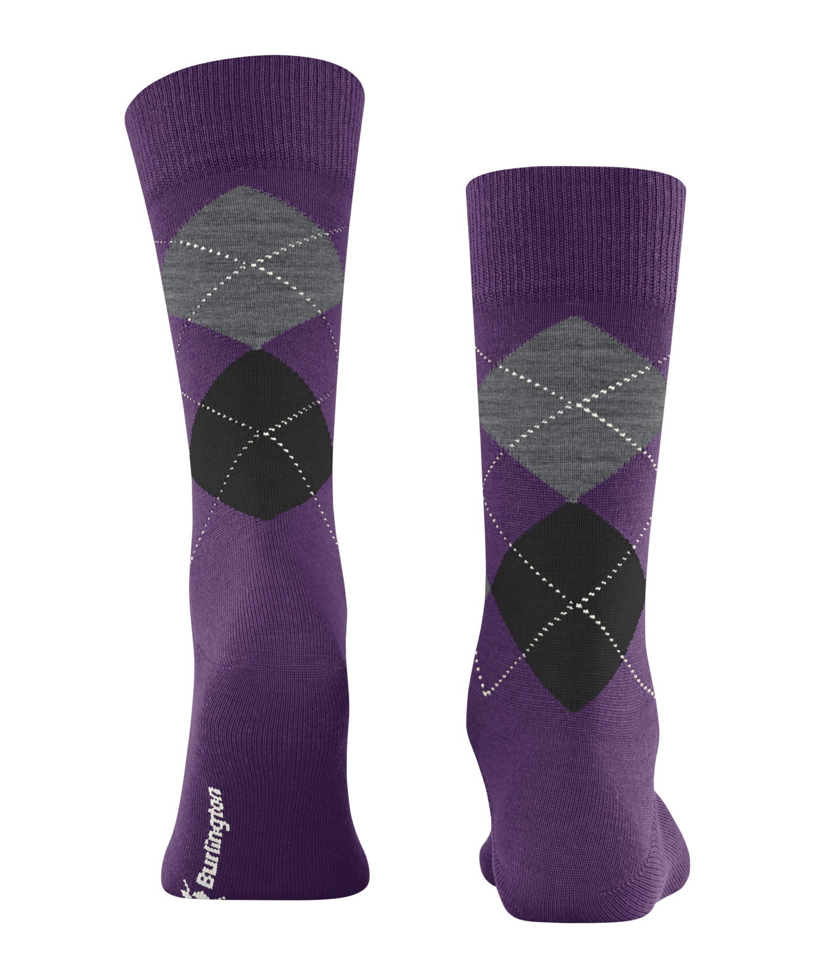Falke Burlington Socken  lila