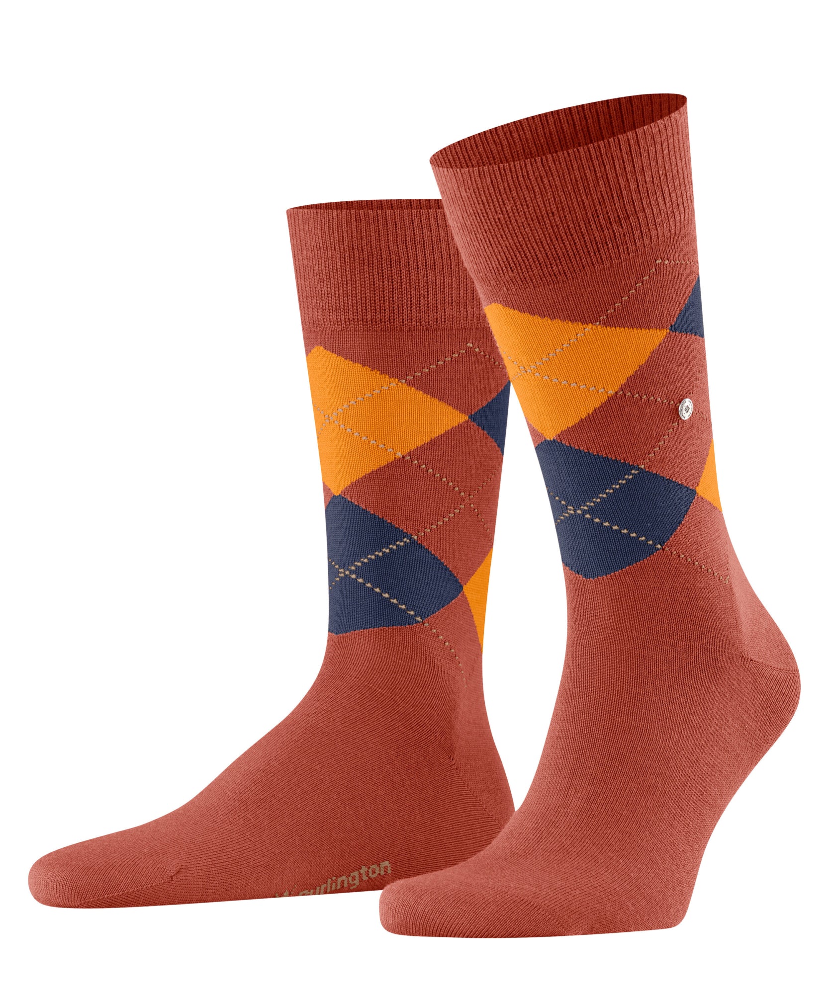 Falke Burlington Socken  orange