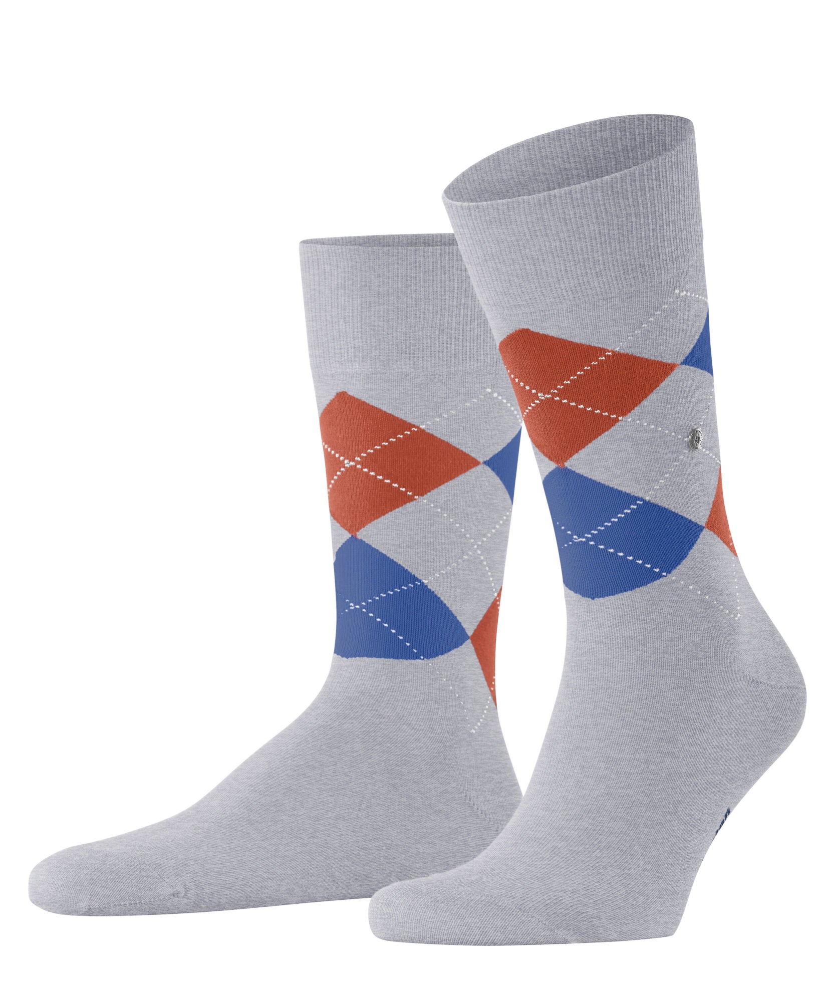Falke Burlington Socken  grau