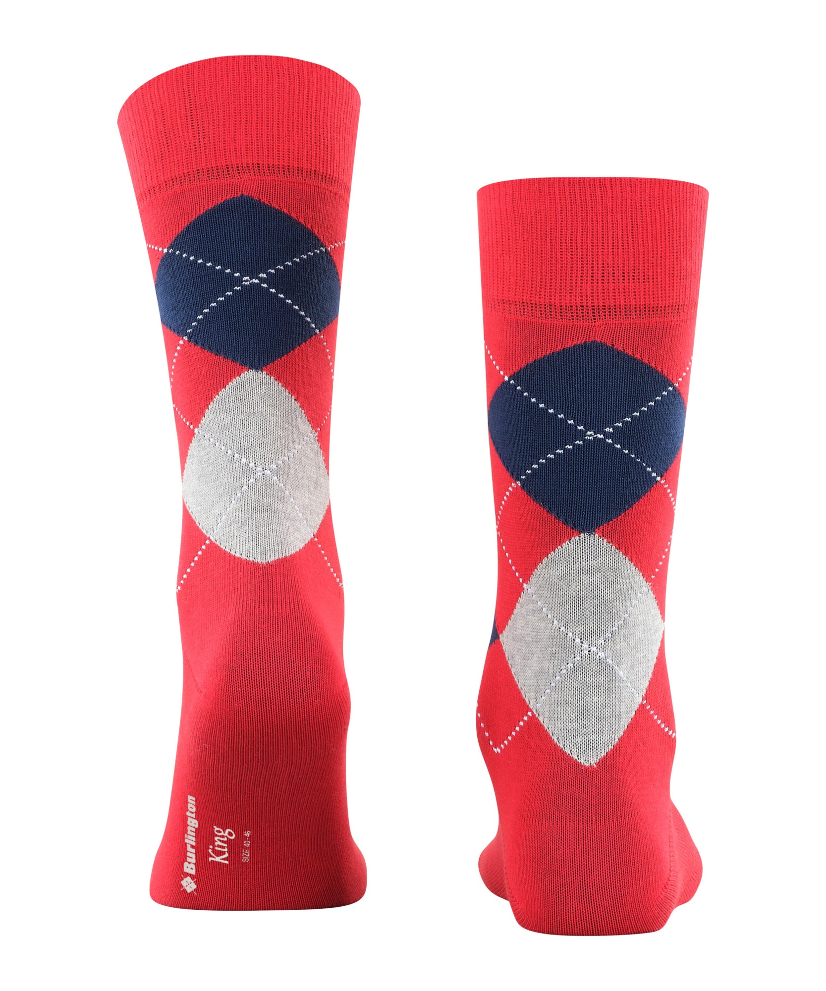 Falke Burlington Socken  rot