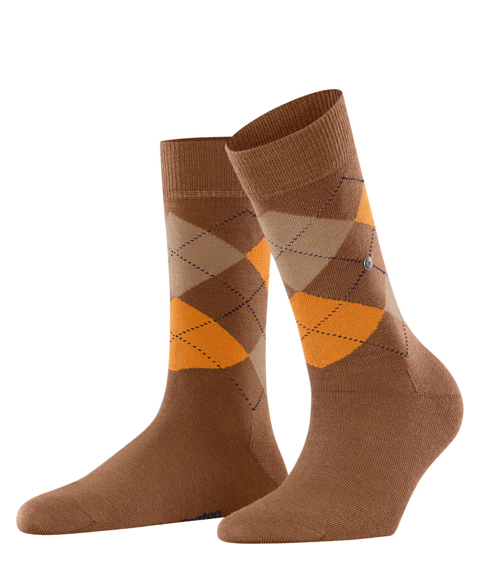 Falke Burlington Socken  braun
