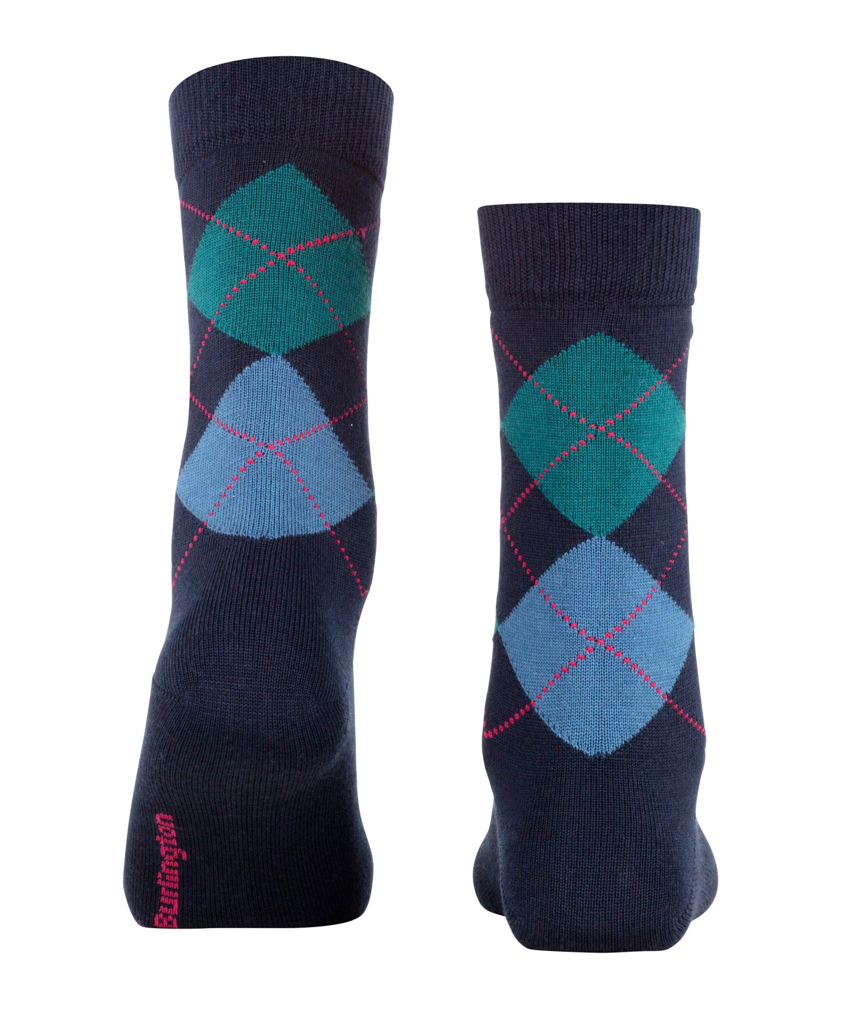 Falke Burlington Socken  dunkelblau