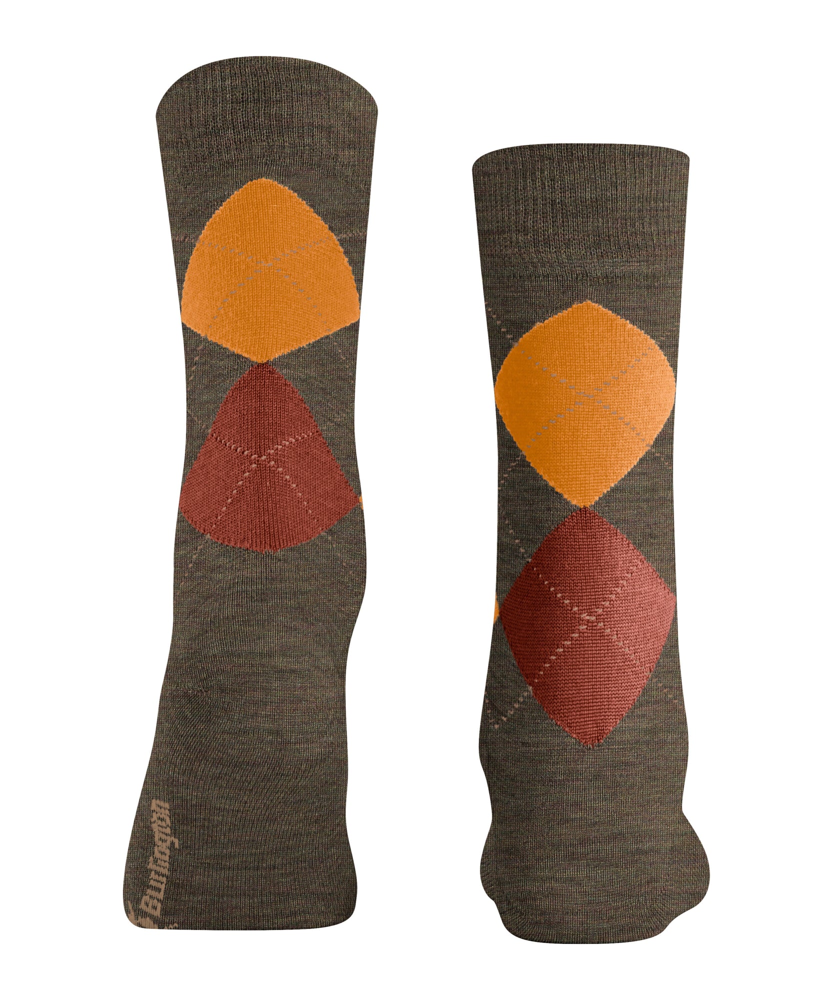 Falke Burlington Socken  dunkelgrün