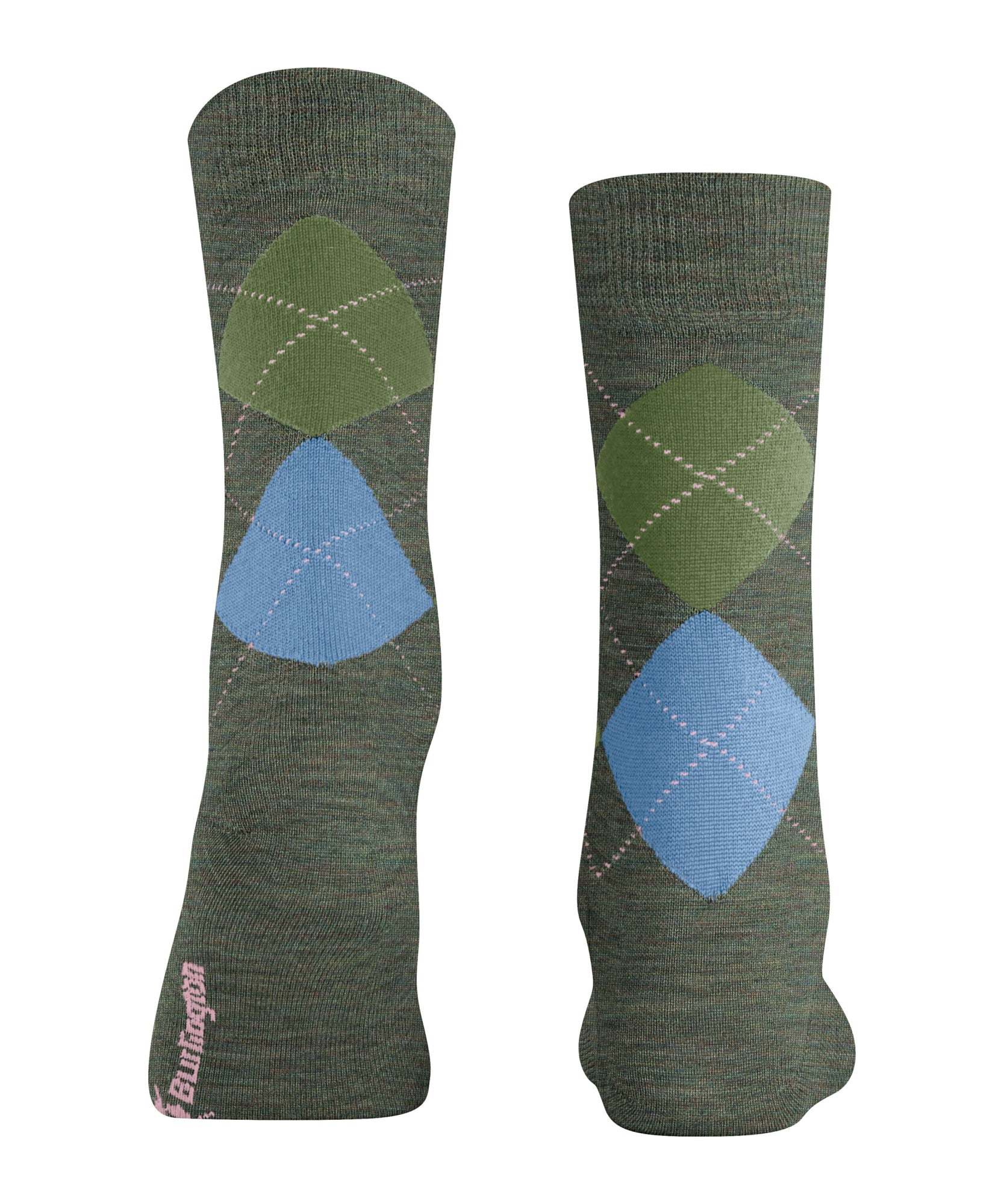 Falke Burlington Socken  grün