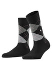 Falke Burlington Socken  schwarz
