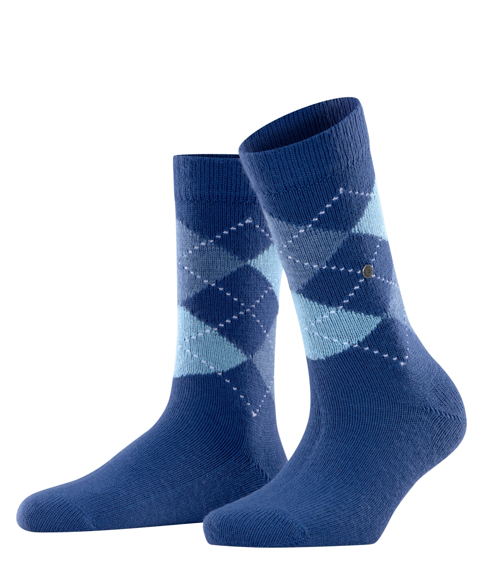 Falke Burlington Socken  blau