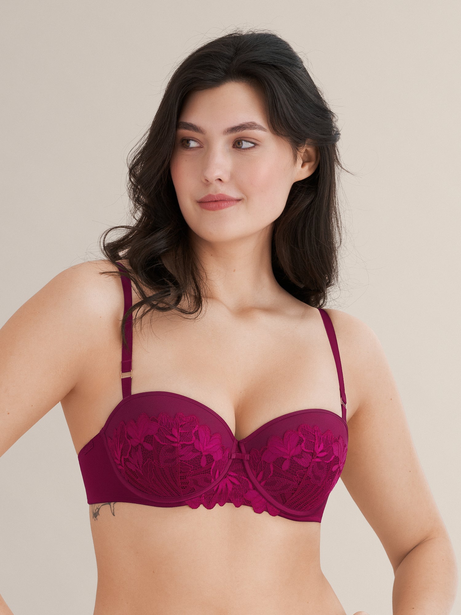 Felina Push-up-BHs  rot
