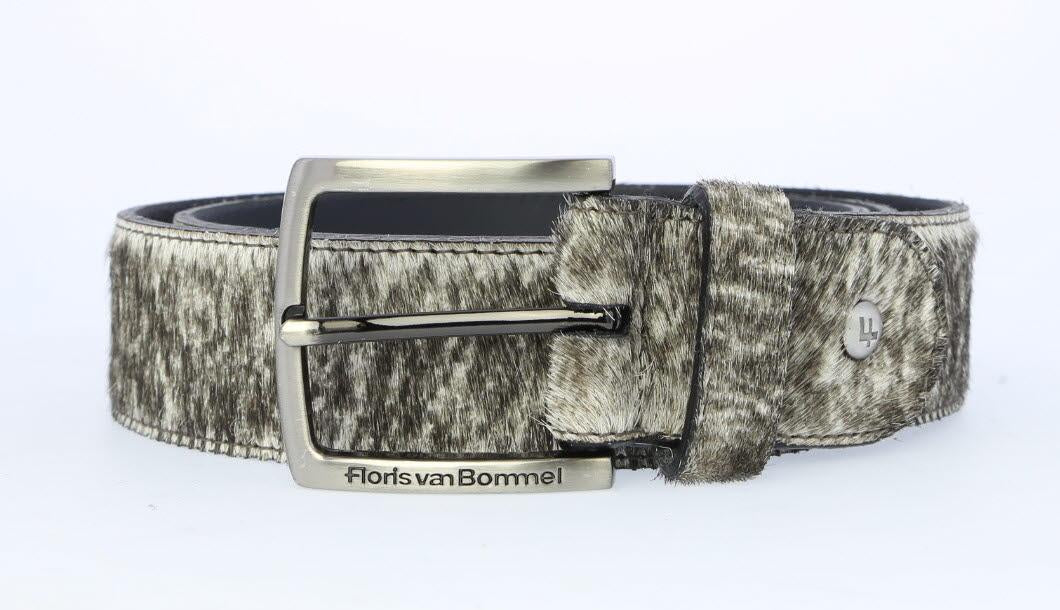 Floris van Bommel Gürtel  grau