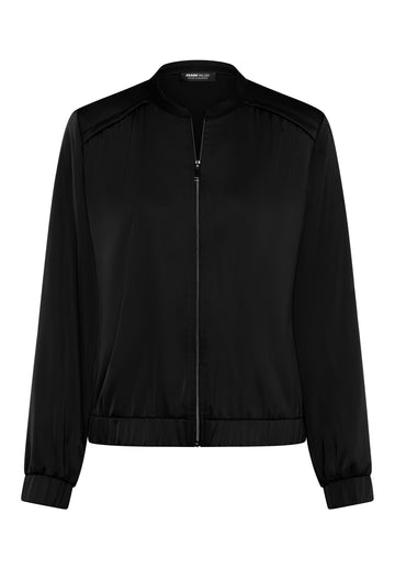 Blousonjacke mit elastischem Saum