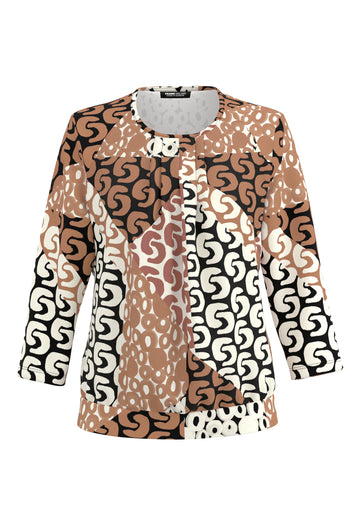 Blusenshirt mit Faltenpartie