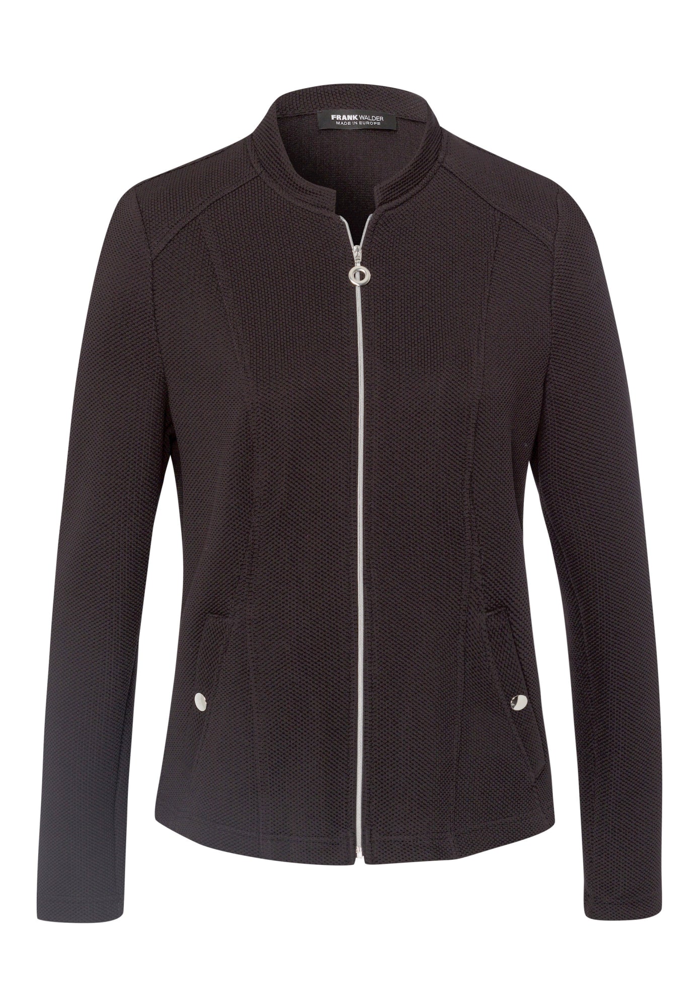Frank Walder Sweatjacken  schwarz