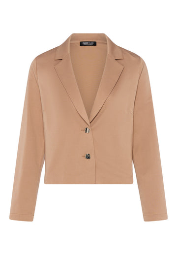 Kurzer Blazer mit Reverskragen