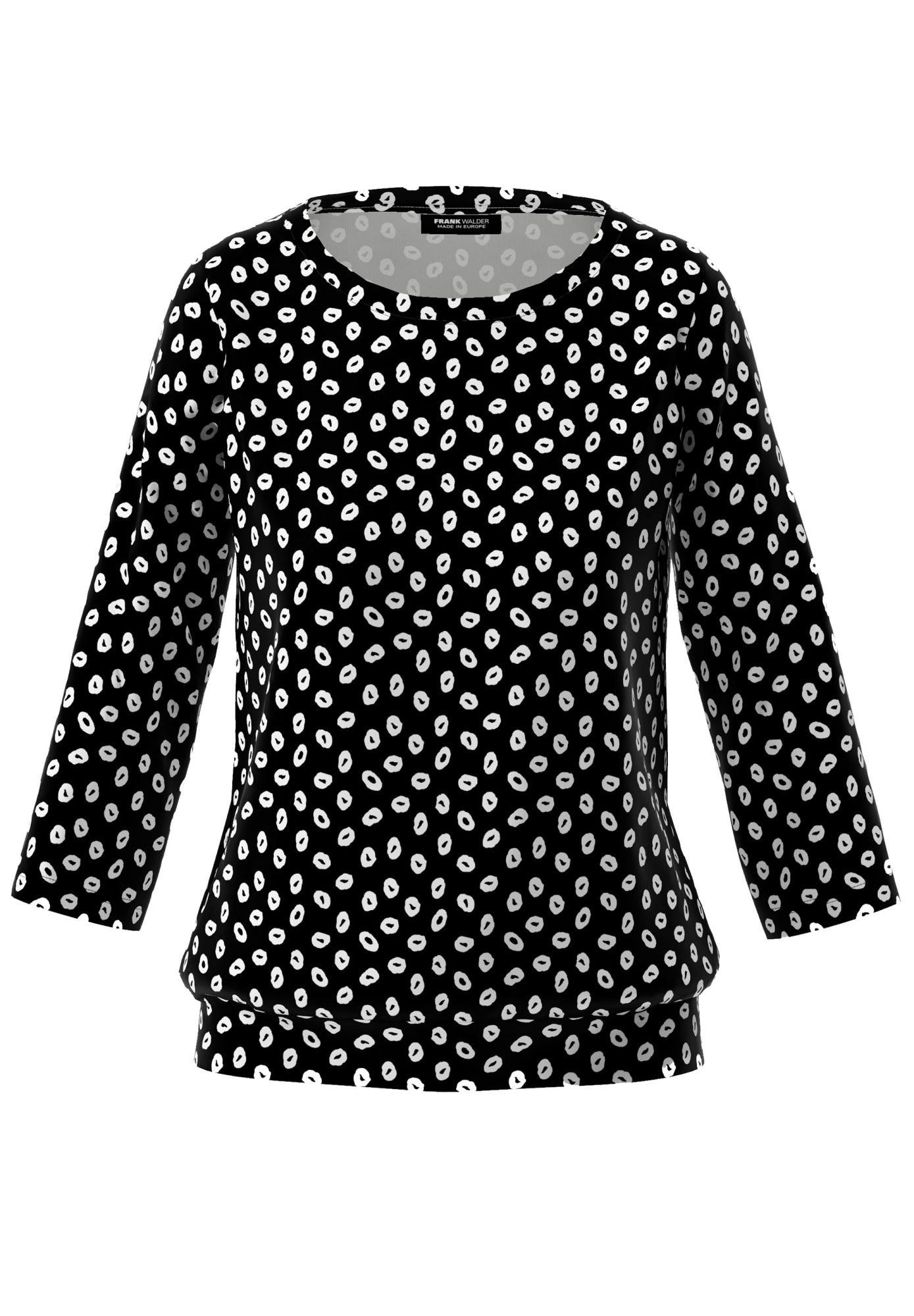 Frank Walder 3/4-Shirts  schwarz